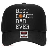 Best Basketball Coach Dad Ever Coaching Fathers Hat thumb 0