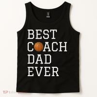Best Basketball Coach Dad Ever Coaching Fathers Tank Top thumb 2