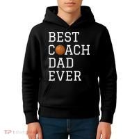 Best Basketball Coach Dad Ever Coaching Fathers Kids Hoodie thumb 4