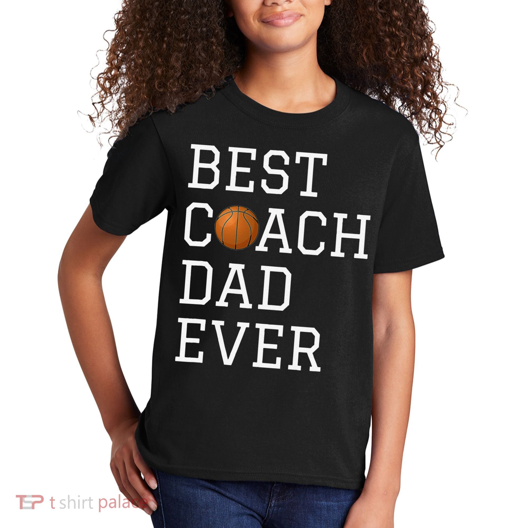 Best Basketball Coach Dad Ever Coaching Fathers Kids T-Shirt