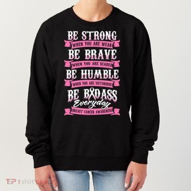 Be Breast Cancer Warrior Racerback Women's Sweatshirt