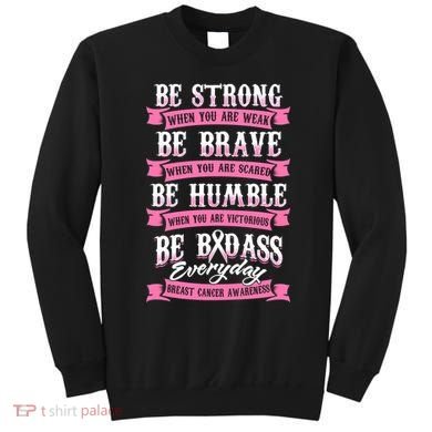 Be Breast Cancer Warrior Racerback Sweatshirt