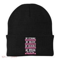 Be Breast Cancer Warrior Racerback Beanie thumb 0