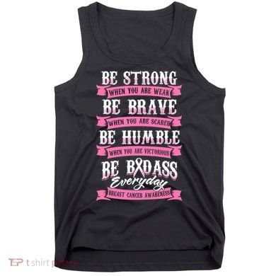 Be Breast Cancer Warrior Racerback Tank Top