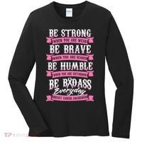 Be Breast Cancer Warrior Racerback Women's Long Sleeve Shirt thumb 0