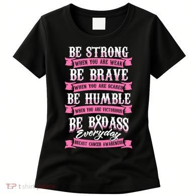 Be Breast Cancer Warrior Racerback Women's T-Shirt