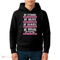 Be Breast Cancer Warrior Racerback Kids Hoodie thumb 4