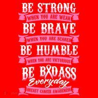 Be Breast Cancer Warrior Racerback Santa Hat thumb 1