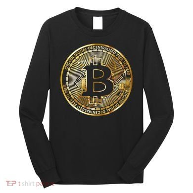 Bitcoin Btc Coin Crypto Trader Bitcoin Future Freedom Long Sleeve Shirt