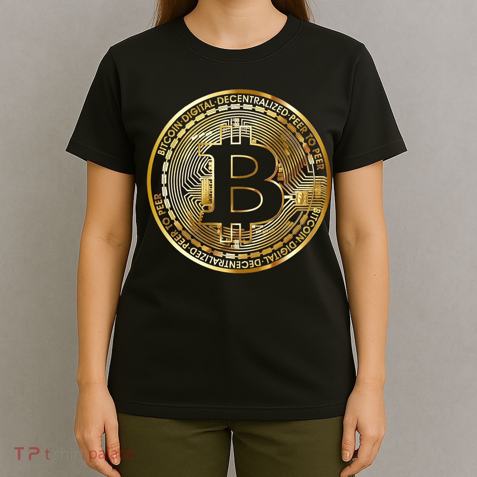 Bitcoin Btc Coin Crypto Trader Bitcoin Future Freedom T-Shirt