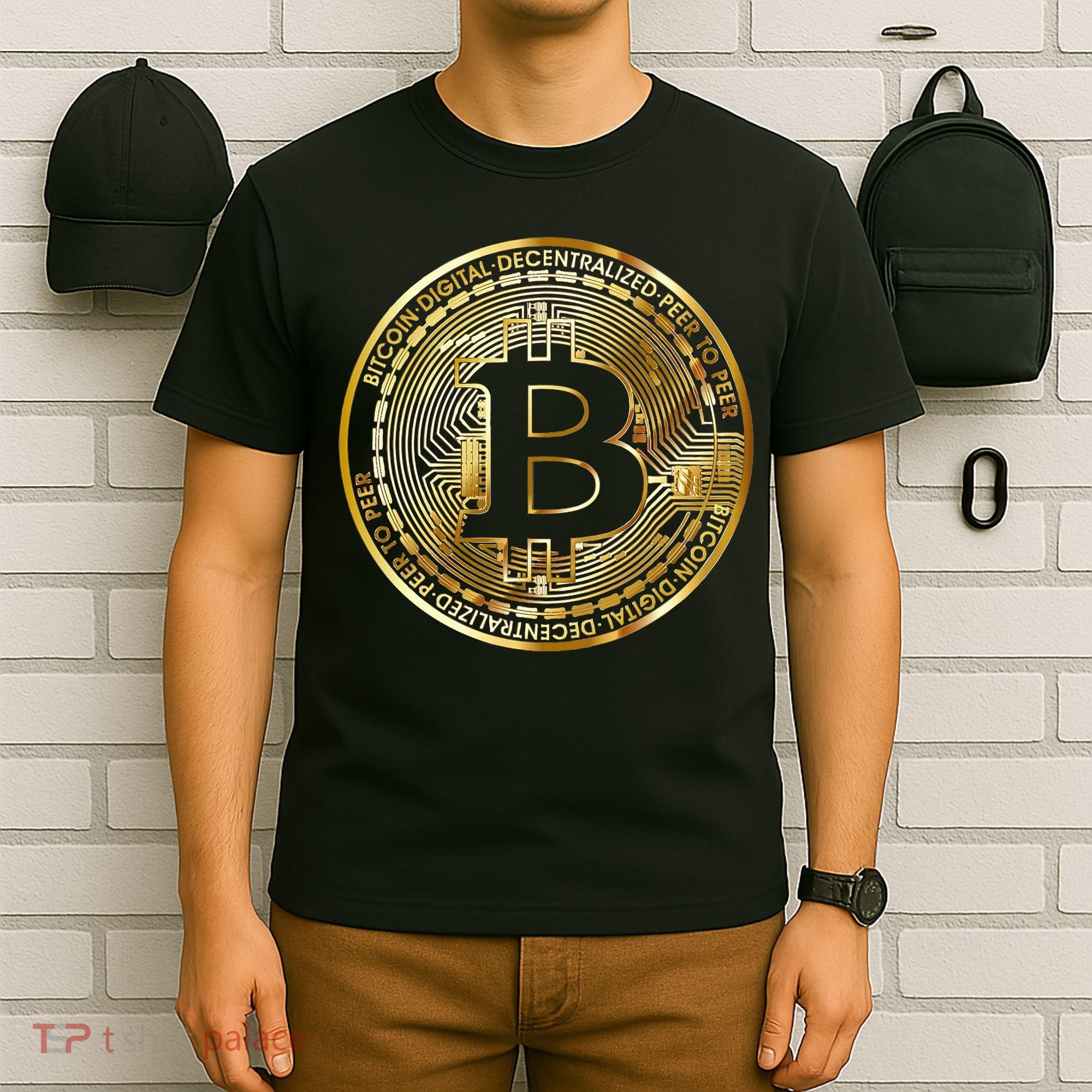 Bitcoin Btc Coin Crypto Trader Bitcoin Future Freedom T-Shirt