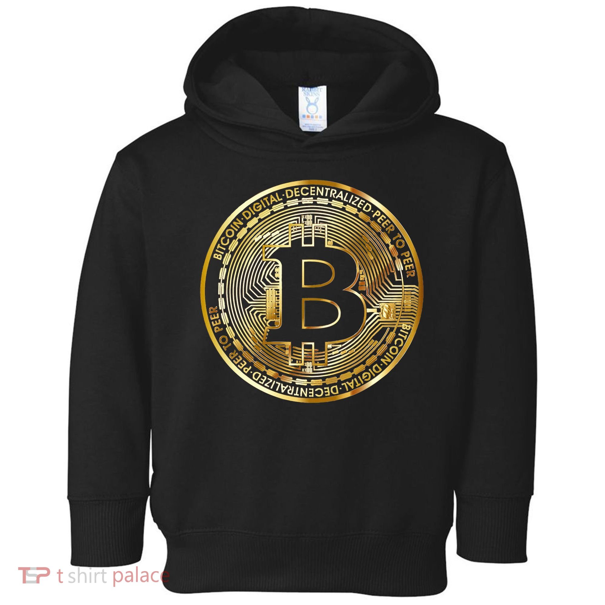 Bitcoin Btc Coin Crypto Trader Bitcoin Future Freedom Toddler Hoodie
