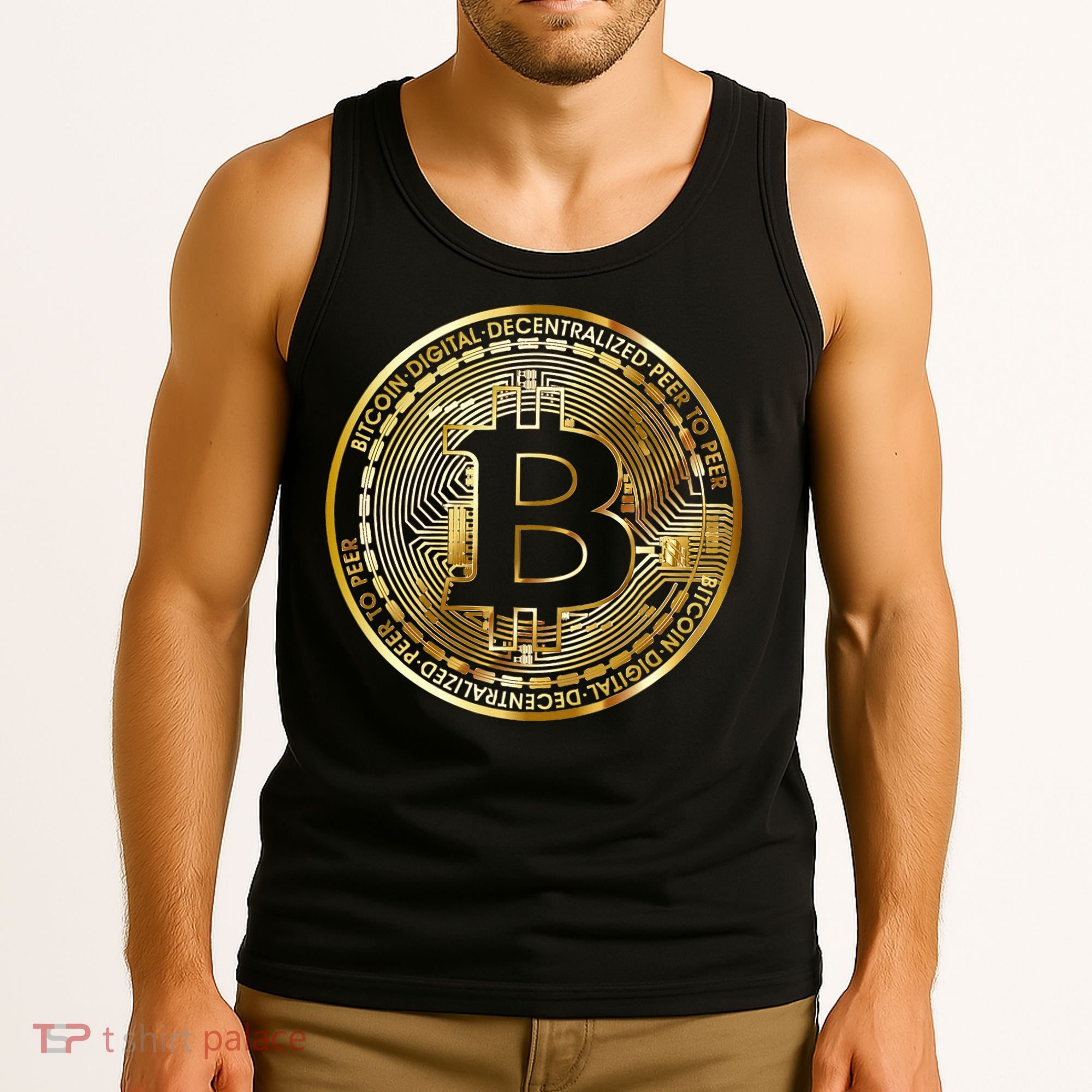 Bitcoin Btc Coin Crypto Trader Bitcoin Future Freedom Tank Top