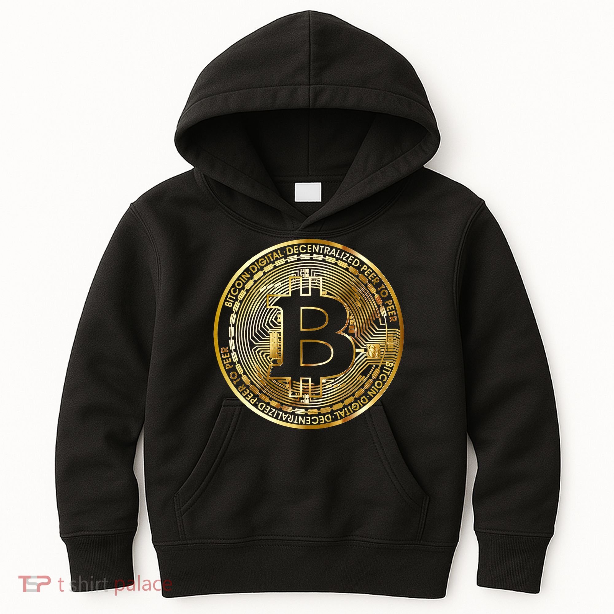 Bitcoin Btc Coin Crypto Trader Bitcoin Future Freedom Kids Hoodie