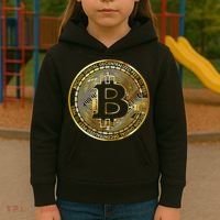 Bitcoin Btc Coin Crypto Trader Bitcoin Future Freedom Kids Hoodie thumb 3