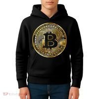 Bitcoin Btc Coin Crypto Trader Bitcoin Future Freedom Kids Hoodie thumb 4