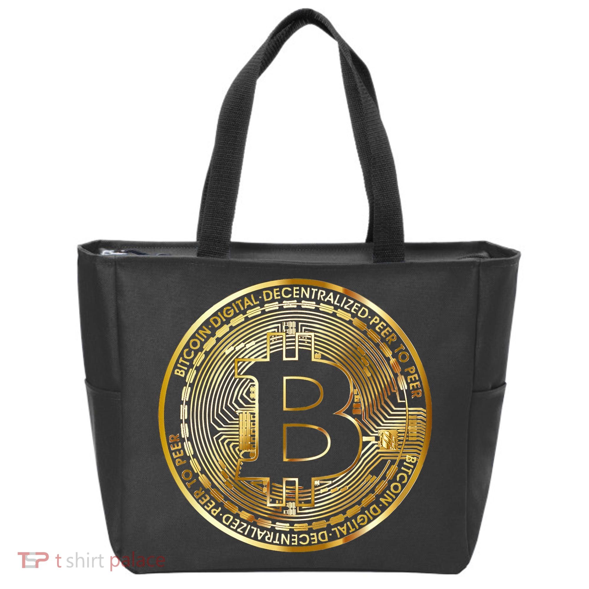 Bitcoin Btc Coin Crypto Trader Bitcoin Future Freedom Tote Bag