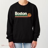 Basketball Boston City Bball Retro Stripes Women's Sweatshirt thumb 0