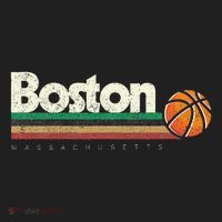 Basketball Boston City Bball Retro Stripes Women's Sweatshirt thumb 2
