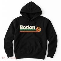 Basketball Boston City Bball Retro Stripes Hoodie thumb 0