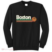 Basketball Boston City Bball Retro Stripes Sweatshirt thumb 0