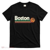 Basketball Boston City Bball Retro Stripes T-Shirt thumb 0