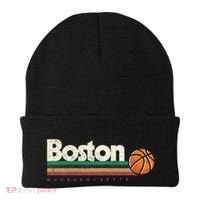 Basketball Boston City Bball Retro Stripes Beanie thumb 0