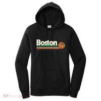 Basketball Boston City Bball Retro Stripes Women's Hoodie thumb 0
