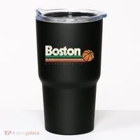 Basketball Boston City Bball Retro Stripes Tumbler thumb 0