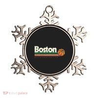 Basketball Boston City Bball Retro Stripes Ornament thumb 0