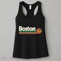 Basketball Boston City Bball Retro Stripes Women's Tank Top thumb 3
