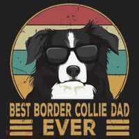Best Border Collie Dad Ever Funny Dog Gift For And Hat thumb 2