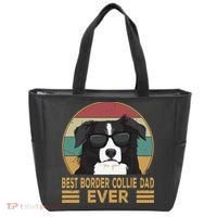 Best Border Collie Dad Ever Funny Dog Gift For And Tote Bag thumb 0