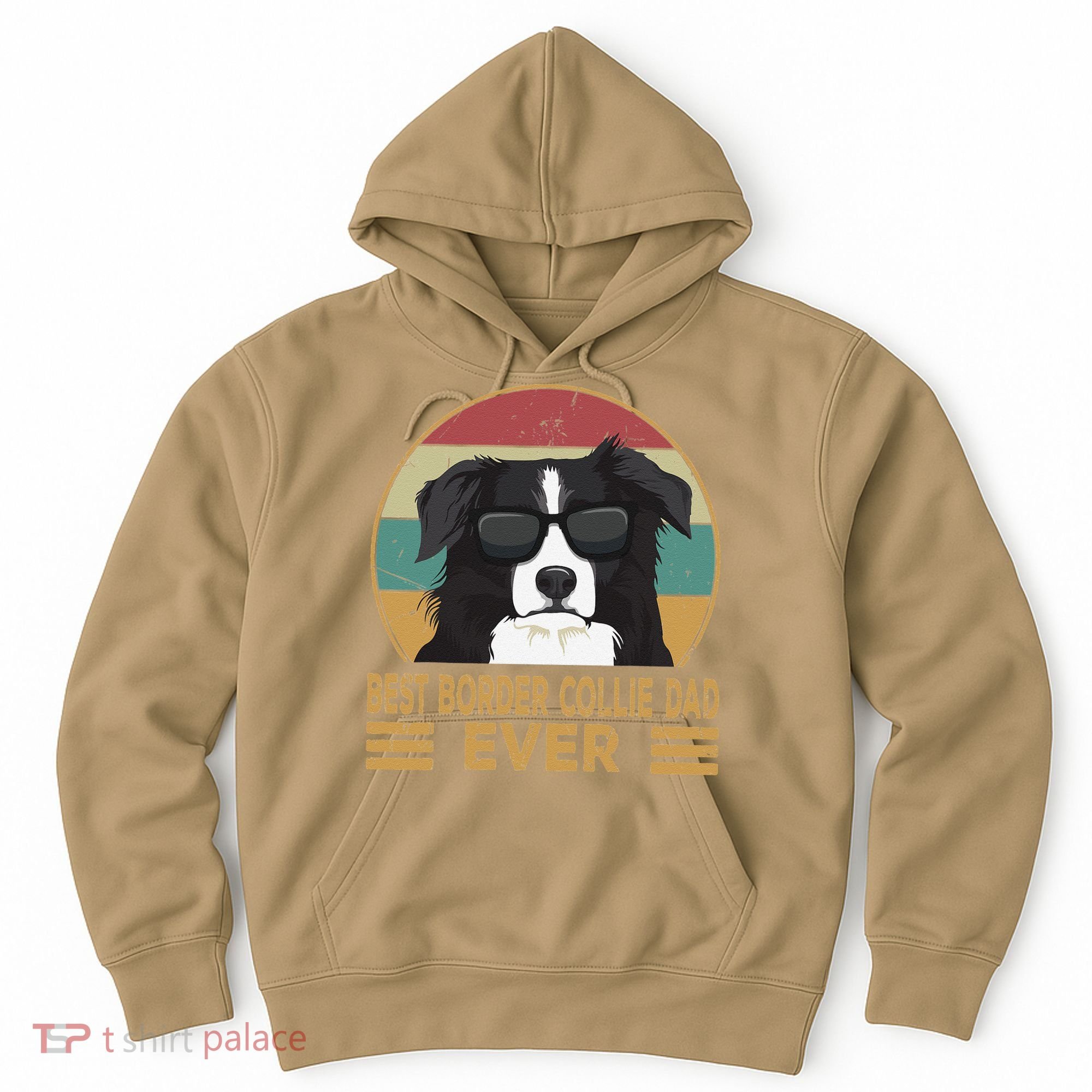 Best Border Collie Dad Ever Funny Dog Gift For And Hoodie