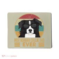 Best Border Collie Dad Ever Funny Dog Gift For And Mousepad thumb 0