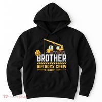 Brother Birthday Crew Construction Birthday Hoodie thumb 0