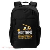 Brother Birthday Crew Construction Birthday Backpack thumb 0