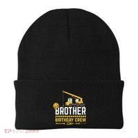 Brother Birthday Crew Construction Birthday Beanie thumb 0