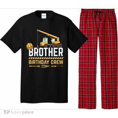 Brother Birthday Crew Construction Birthday Pajama Set