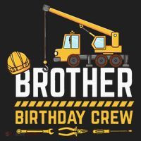 Brother Birthday Crew Construction Birthday Hat thumb 2