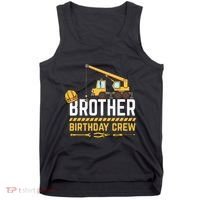 Brother Birthday Crew Construction Birthday Tank Top thumb 0