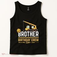 Brother Birthday Crew Construction Birthday Tank Top thumb 2