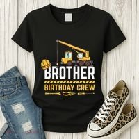 Brother Birthday Crew Construction Birthday Women's T-Shirt thumb 3