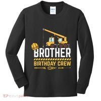 Brother Birthday Crew Construction Birthday Kids Long Sleeve Shirt thumb 0