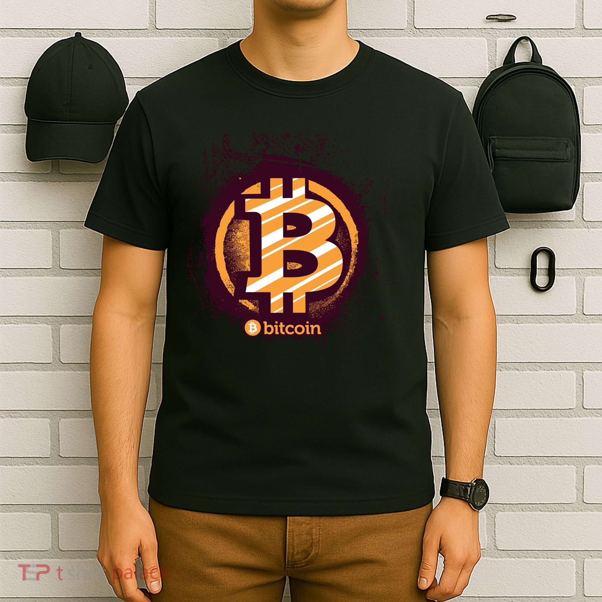 Bitcoin BTC Crypto Cryptocurrency Trader T-Shirt