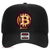 Bitcoin BTC Crypto Cryptocurrency Trader Hat thumb 0