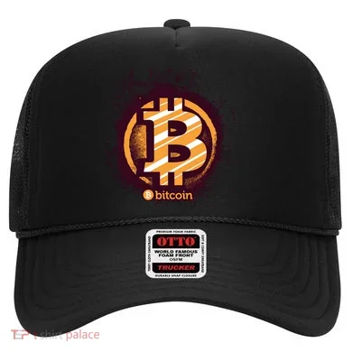 Bitcoin BTC Crypto Cryptocurrency Trader Hat