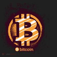 Bitcoin BTC Crypto Cryptocurrency Trader Golf Towel thumb 3