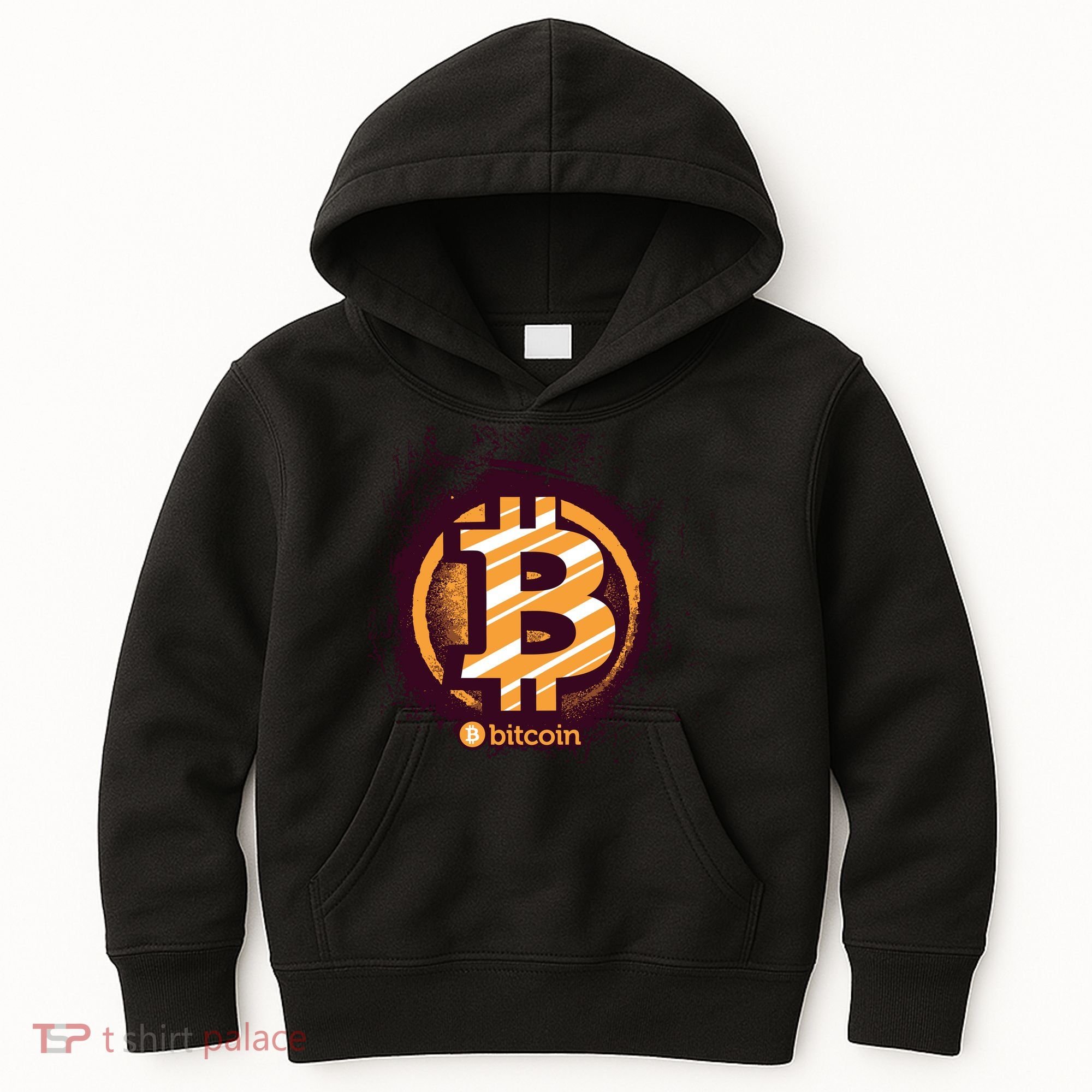 Bitcoin BTC Crypto Cryptocurrency Trader Kids Hoodie
