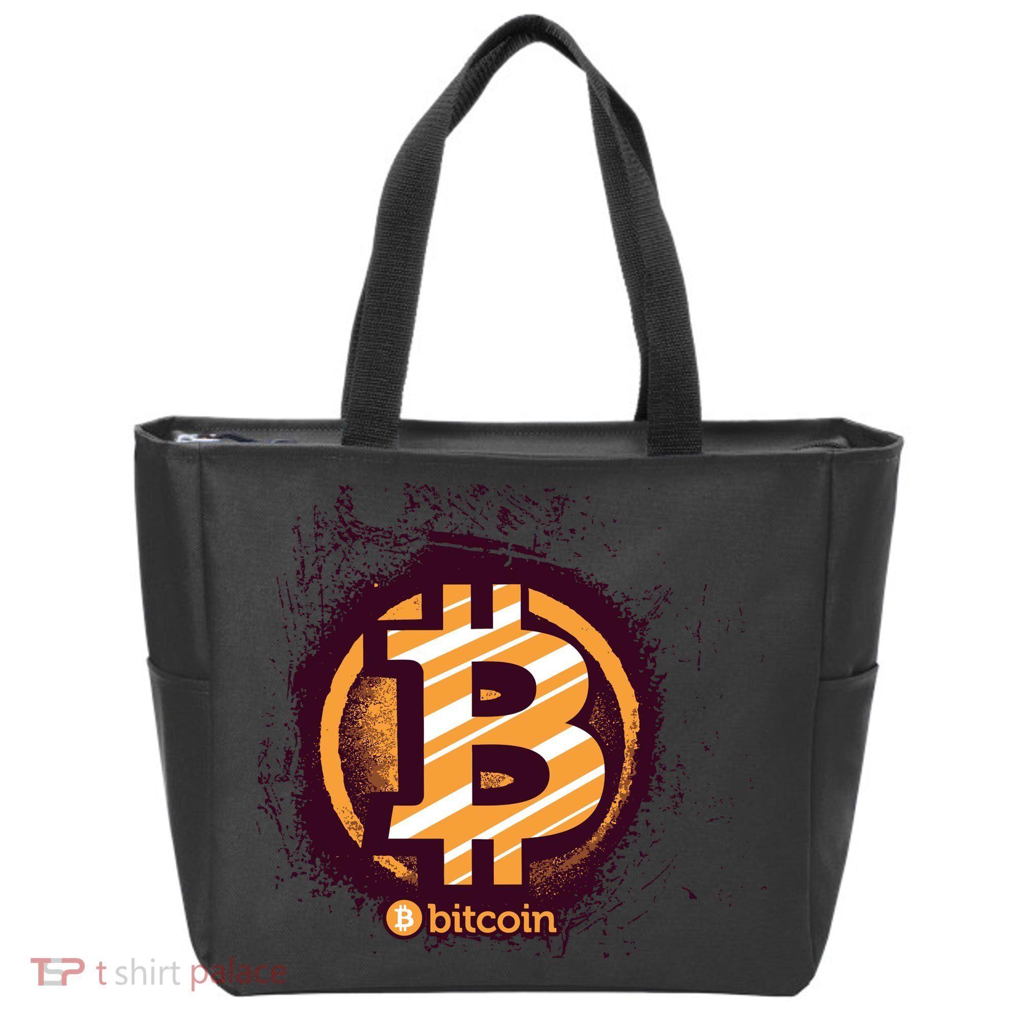 Bitcoin BTC Crypto Cryptocurrency Trader Tote Bag